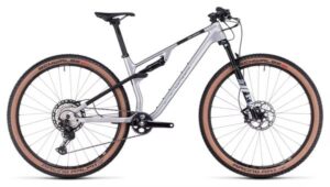 VTT Tout-Suspendu Cube AMS Zero99 C:68X Race 29 Shimano XT 12V 29'' Argent