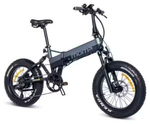 Moma BIKES VTT FAT PRO 20 Equipped Full SHIMANO freins a disques Hydrauliques Bat. Ion Lthium Intégrée et amovible 48V 15Ah
