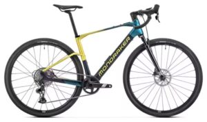 Vélo de Gravel Electrique Mondraker Dusty R Sram Apex 12V 350Wh 700mm Bleu/Jaune 2025