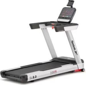 Tapis de Course - Reebok - SL8.0 - 20km/h - 18 niveaux inclinaison - 3CV - 52x150cm