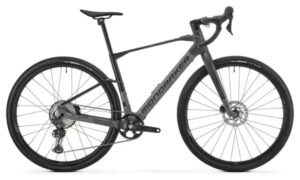 Vélo de Gravel Electrique Mondraker Dusty Shimano GRX 12V 350Wh 700mm Gris/Noir 2025
