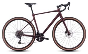 Vélo de Gravel Cube Nuroad Race Shimano GRX 12V 700 mm Rouge Ruby 2025