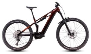 VTT Électrique Tout-Suspendu Cube Stereo Hybrid One77 HPC Race 800 Shimano Deore 12V 800 Wh 29''/27.5'' Orange Liquid 2025
