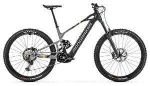 VTT Électrique Tout-Suspendu Mondraker Crafty Carbon R Shimano XT 12V 800 Wh 29'' Gris Noir 2025