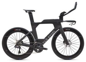 Vélo de Triathlon Van Rysel XCR Tri Shimano Ultegra Di2 12V 700 mm Noir Carbon Raw 2025