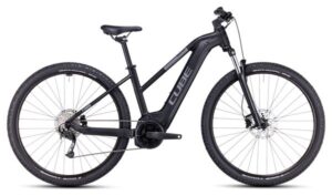 VTT Électrique Semi-Rigide Cube Reaction Hybrid Performance 500 Trapeze Shimano Alivio 9V 500 Wh 29'' Noir