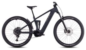 VTT Électrique Tout-Suspendu Cube Stereo Hybrid One22 Pro 800 Shimano Cues 10V 800 Wh 29'' Noir Night 2025