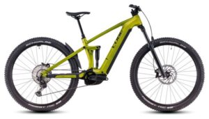 VTT Électrique Tout-Suspendu Cube Stereo Hybrid One44 EX 800 Shimano Deore/Deore XT 12V 800 Wh 29'' Vert Lizard 2025