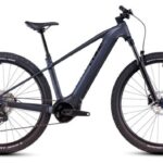 VTT Électrique Semi-Rigide Cube Reaction Hybrid Pro 600 Shimano Deore/Deore XT 12V 600 Wh 29'' Gris Metallic 2025