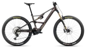VTT Électrique Tout-Suspendu Orbea Rise LT M10 Shimano Deore XT/SLX 12V 630 Wh 29'' Gris Cosmic Carbon View 2025