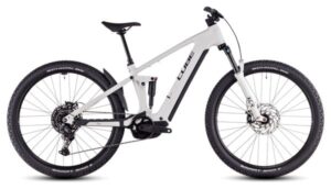 VTT Électrique Tout-Suspendu Cube Stereo Hybrid One22 Pro 800 Shimano Cues 10V 800 Wh 29'' Beige Desert Stone 2025