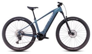 VTT Électrique Semi-Rigide Cube Reaction Hybrid Pro 600 Shimano Deore/Deore XT 12V 600 Wh 29'' Bleu Vert Smaragd 2025