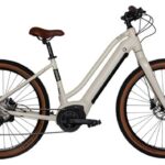 Vélo Fitness Électrique Bicyklet Béatrice Shimano Altus 9V 500 Wh 27.5'' Blanc