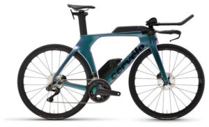 Vélo de Triathlon Cervélo P5 Shimano Ultegra Di2 12V 700 mm Bleu