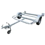 Remorque porte-moto + 2 rails LIDER 39420/99915x2
