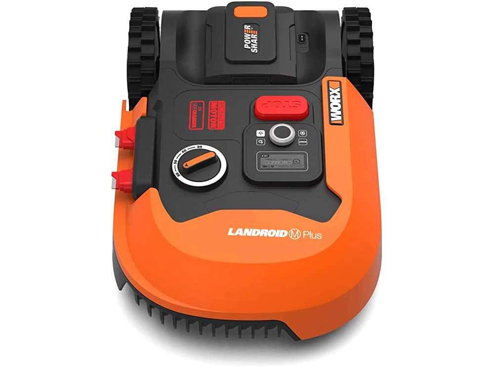 Worx Landroid WR167E - Robot tondeuse avec périmètre - Batterie 20V et 4Ah - M700 2.0