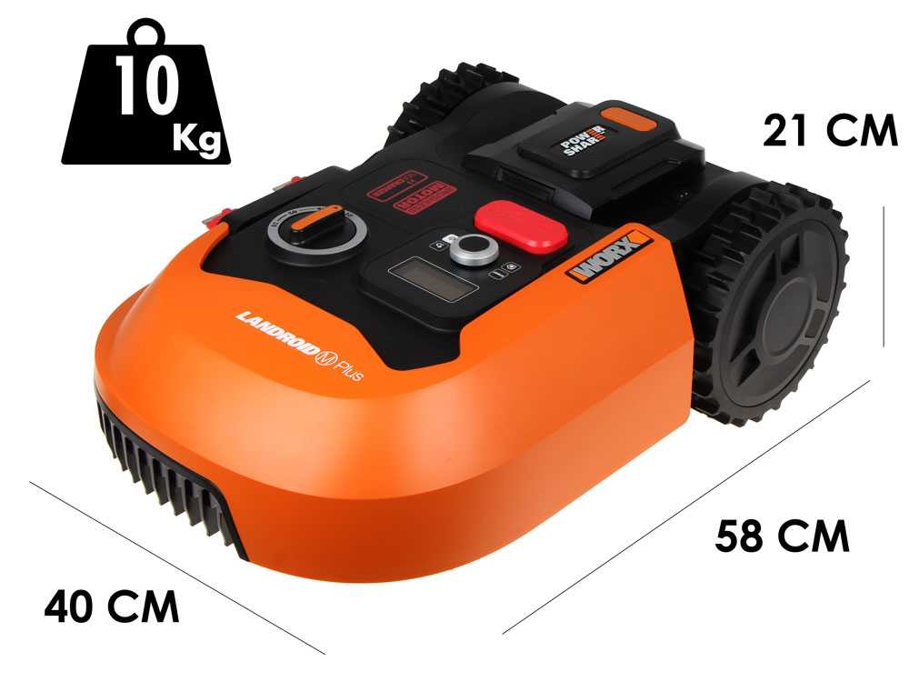 Worx Landroid WR167E - Robot tondeuse avec périmètre - Batterie 20V et 4Ah - M700 2.0 – Image 25