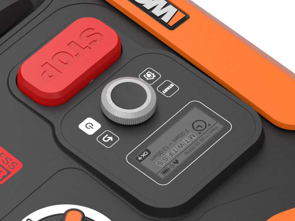 Worx Landroid WR167E - Robot tondeuse avec périmètre - Batterie 20V et 4Ah - M700 2.0 – Image 16