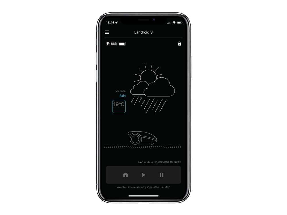 Worx Landroid WR167E - Robot tondeuse avec périmètre - Batterie 20V et 4Ah - M700 2.0 – Image 14