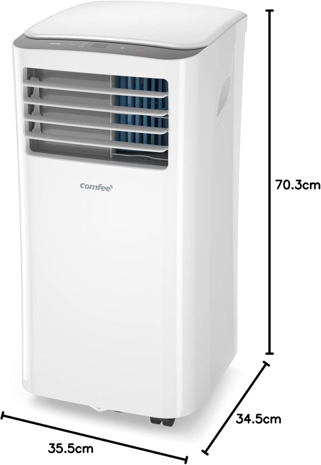 Climatiseur portable 3 en 1 - Fonctions froid, ventilation, déshumidification – Image 2