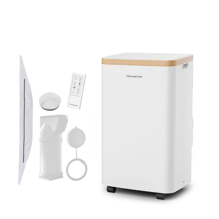 ROWENTA Turbo Eco Sense+ Climatiseur portable, Performance énergétique, Refroidissement puissant, Compact, Fonction éco, AU5620F0