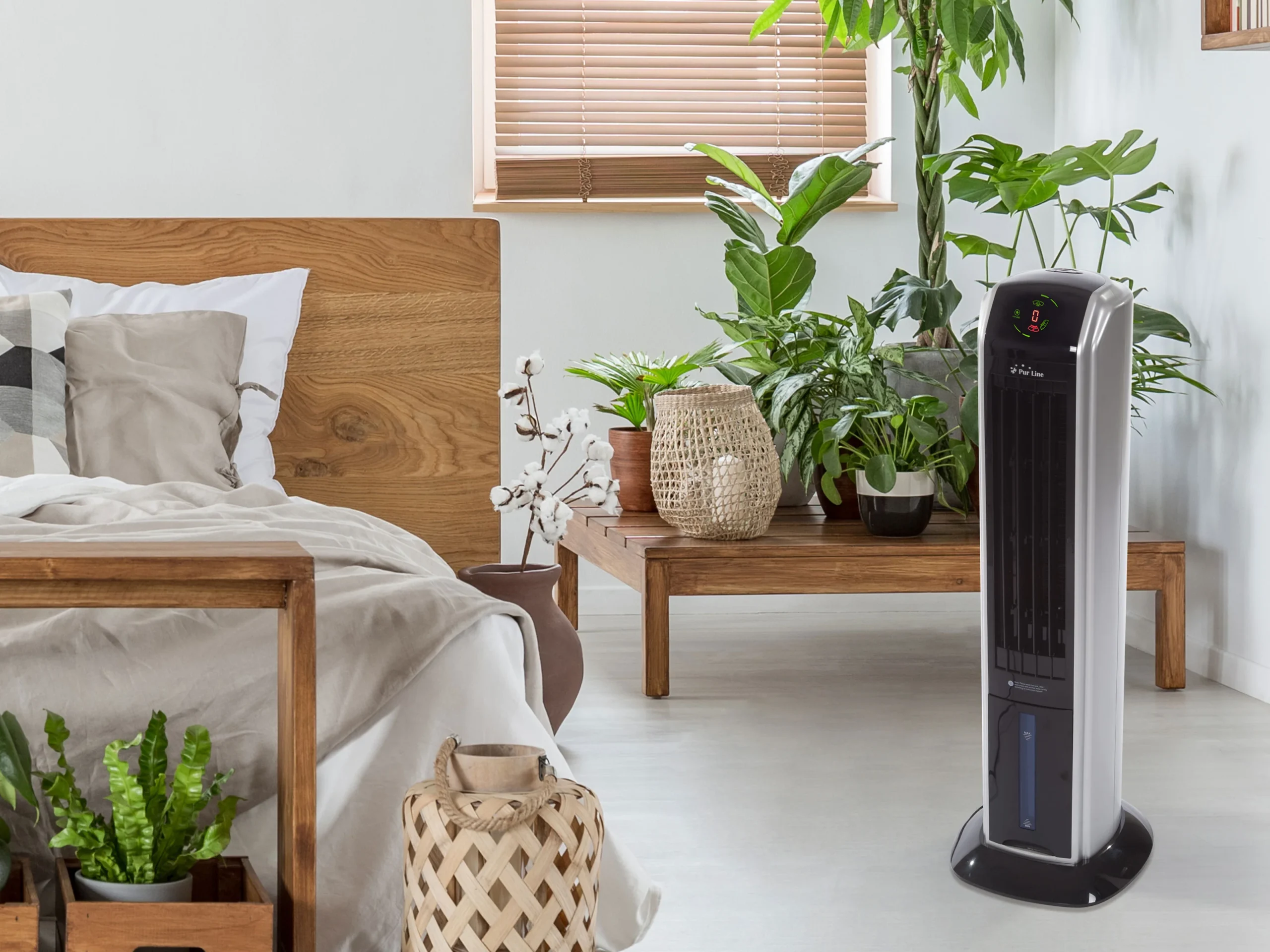 PURLINE Rafraichisseur D'air Par Évaporation à Débit Élevé Avec Purificateur – Image 5