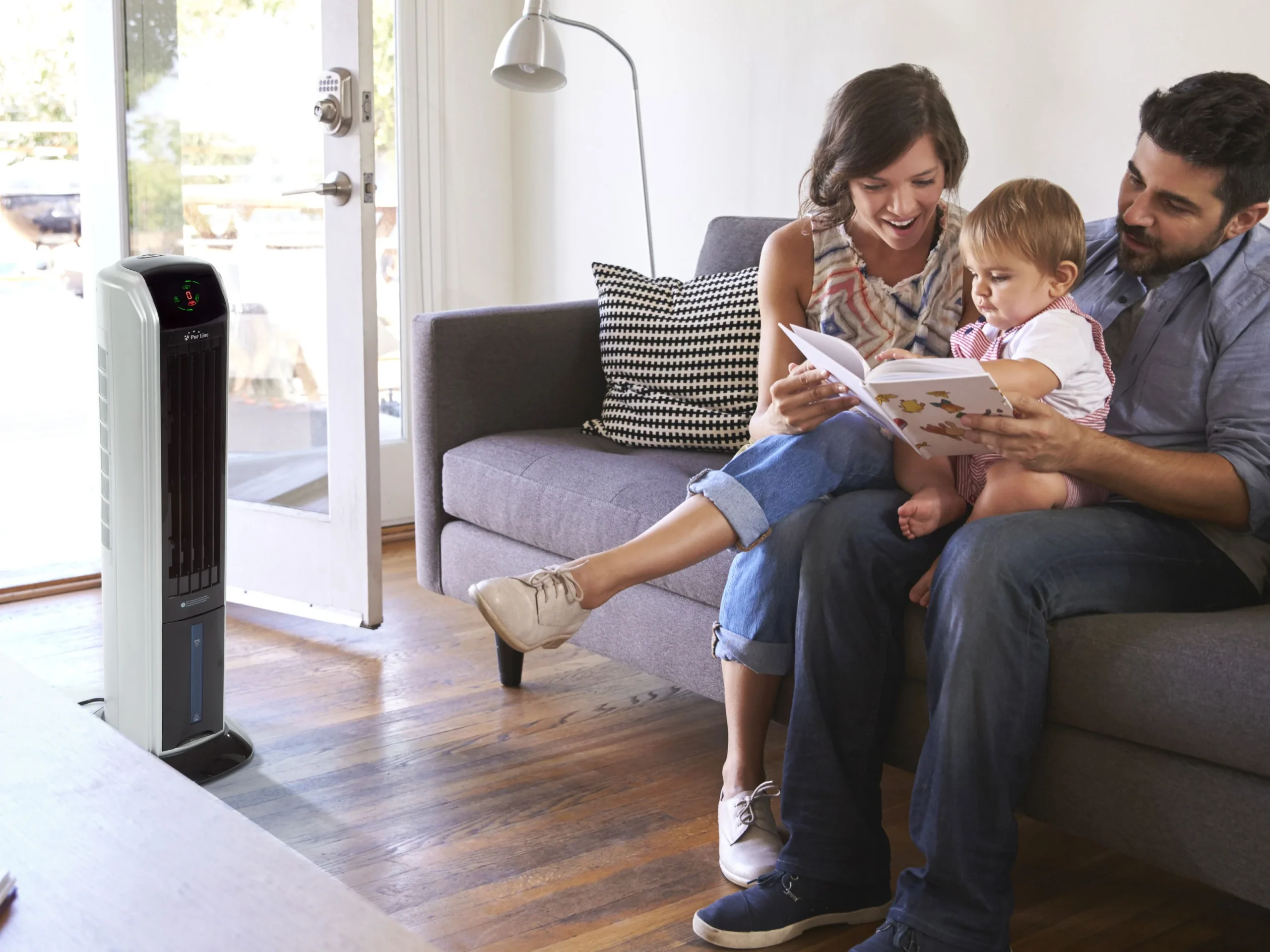 PURLINE Rafraichisseur D'air Par Évaporation à Débit Élevé Avec Purificateur – Image 6