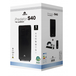 PREDATOR Climatiseur Mobile Connecté Réversible 3500w 360m³/h - Noir - Predator – Image 4